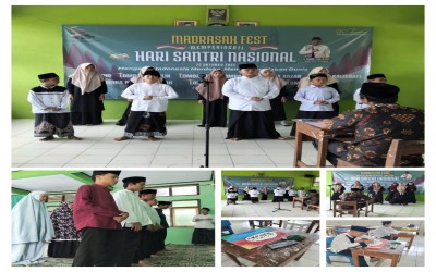 Madrasah Fest 2025 Meriahkan Hari Santri Nasional di MTs N 2 Pekalongan